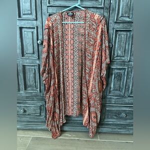NWOT Bohemian Paisley Kimono Cardigan
